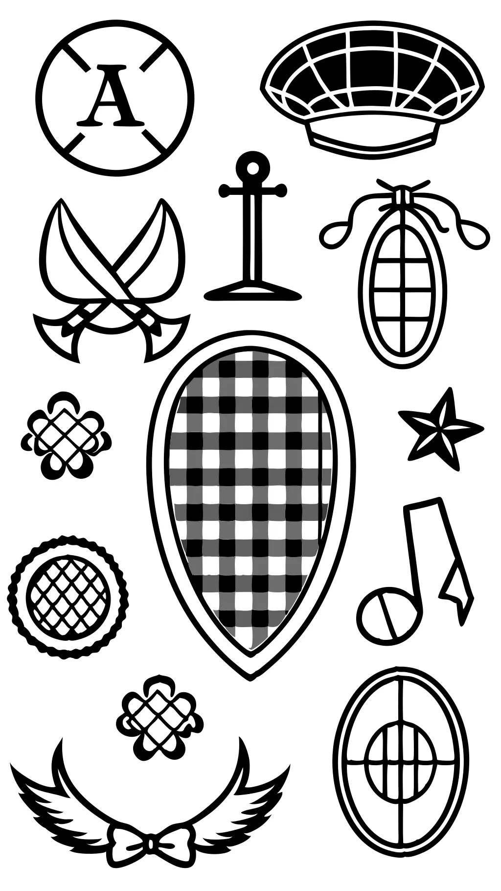 preppy coloring pages to print